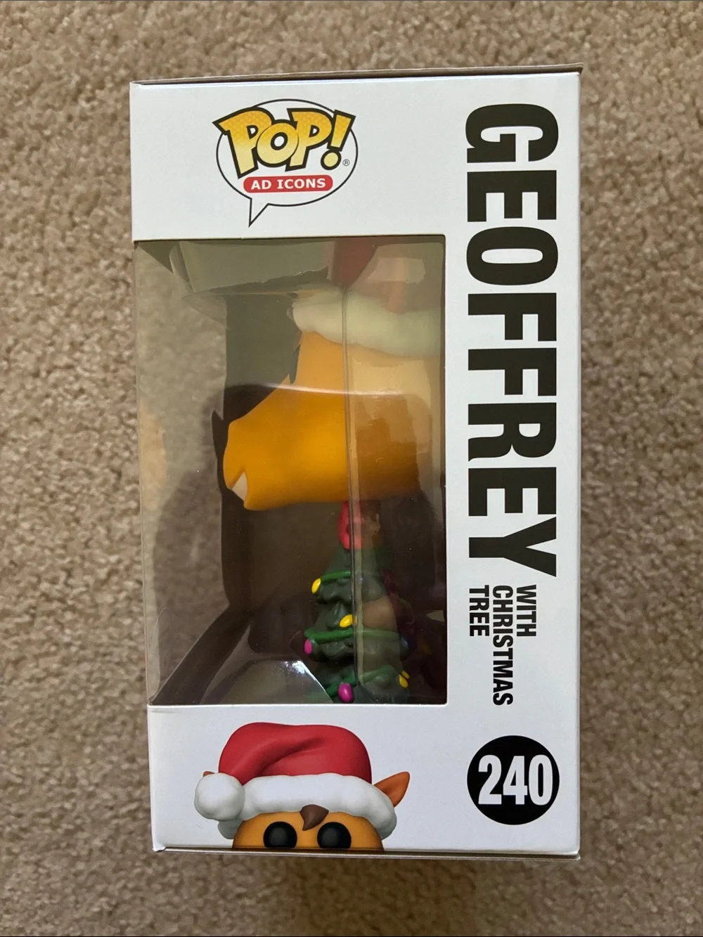 2024 Funko Pop! Ad Icons - Toys R Us Geoffrey With Christmas Tree Vinyl Figure - Picture 7 of 9
